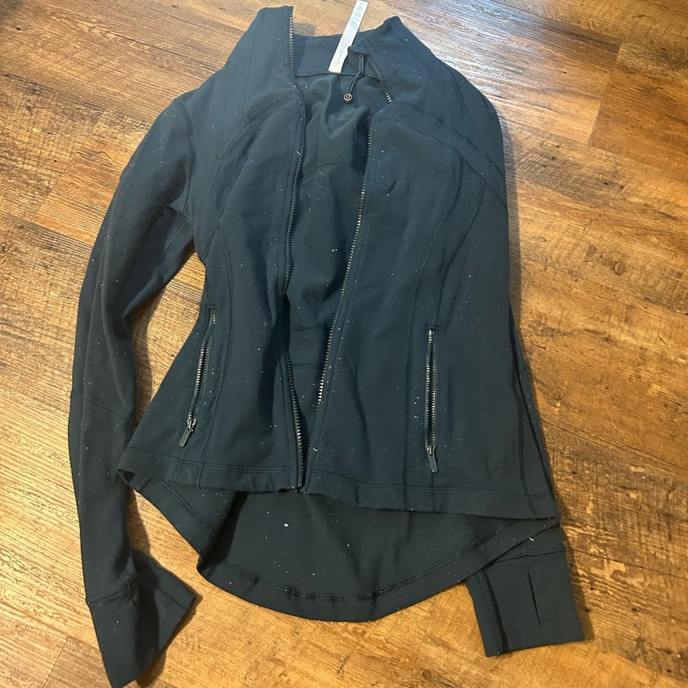 Lululemon size 10 define jacket dark teal